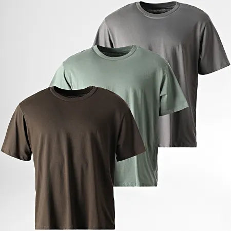 Cross-border Amazon 2024 summer solid color short-sleeved fashion bottoming shirt men's tight turtleneck T-shirt